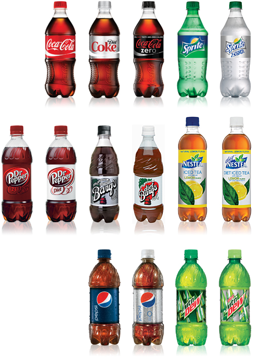 . Coke Products 20 oz Bottles